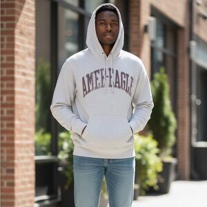 American Eagle Outfitters Gray Hoodie